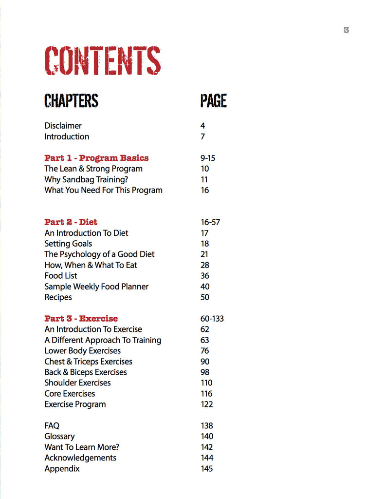 Sandbag Fitness: Lean & Strong - Sandbag Fitness
 - 3