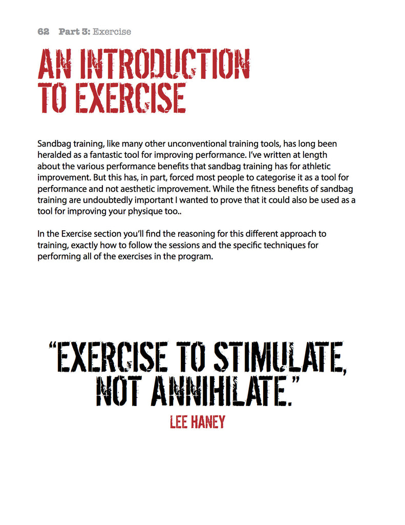 Sandbag Fitness: Lean & Strong - Sandbag Fitness
 - 5