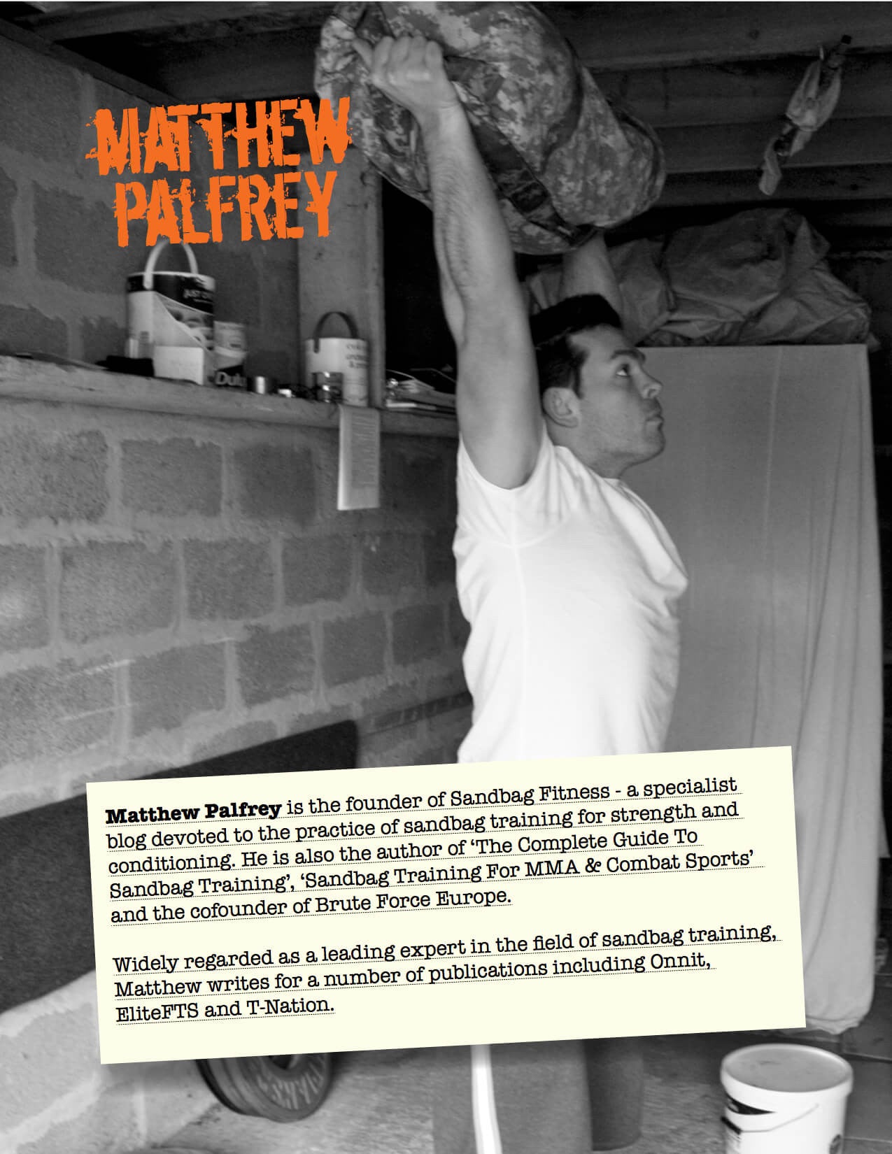 Sandbag Fitness 150 High Intensity Training Workouts