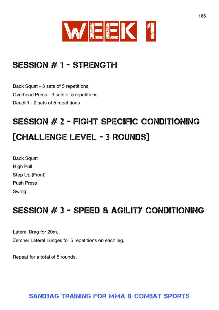 Sandbag Training For MMA & Combat Sports - ebook - Sandbag Fitness
 - 7